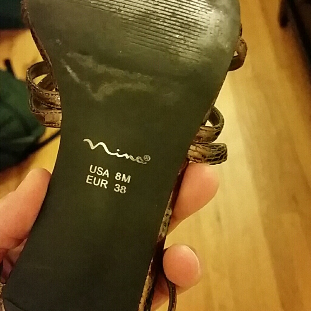Nina bronze pumps ( Nordstrom's) - Picture 3 of 5